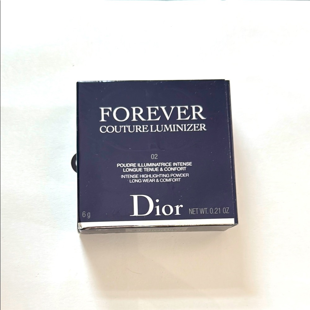 DIOR FOREVER COUTURE LUMINIZER 02 Pink Glow HIGHLIGHTING POWDER LONG WEAR - Picture 3 of 5